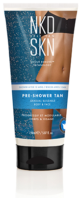 NKD SKN activates pre-shower tan in just 10 minutes