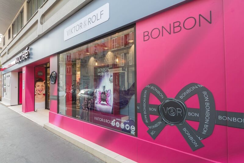 Nocibé gives entire store Viktor & Rolf Bonbon makeover