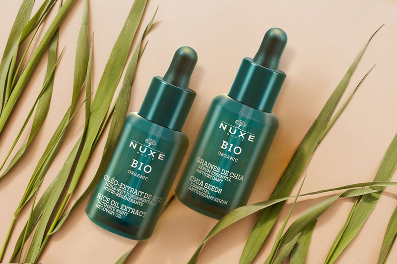 Nuxe Bio is the new line of Ecocert organic certified skincare from the Nuxe Group