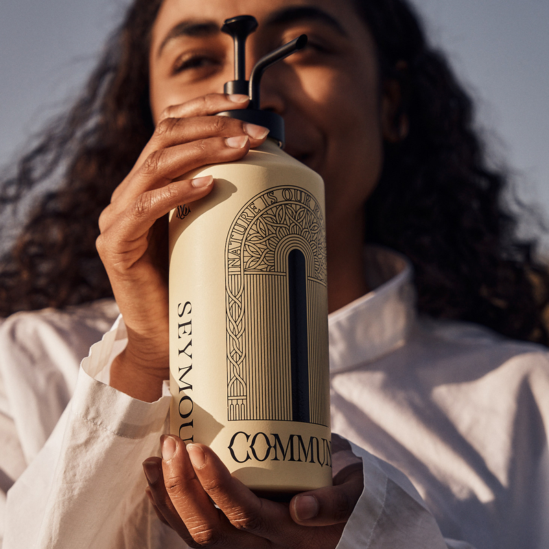 Commune's signature Seymour scent contains coconut, jojoba, rosehip and sweet almond