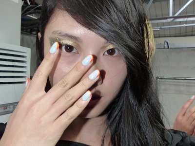 Orly inspired by classic French manicure at LFW SS16