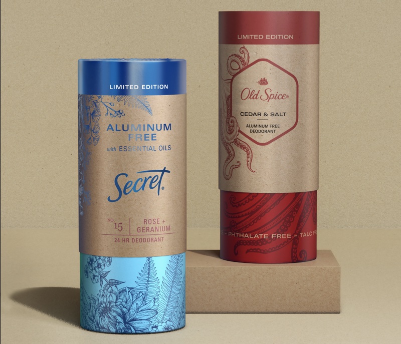 P&G’s Old Spice and Secret get eco-friendly makeover