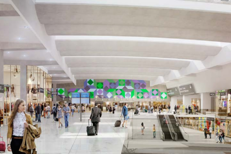 Paris Gare Montparnasse station completes first phase of retail renovation 