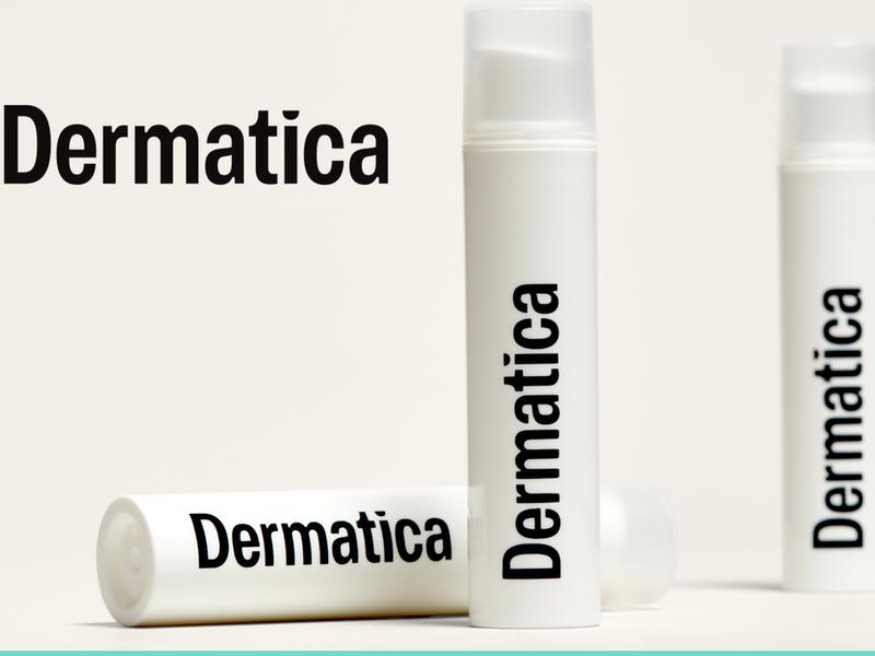 Dermatica offers personalised skin care formulas developed with a team of dermatologists