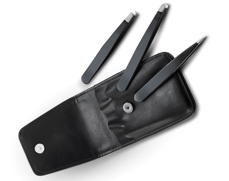 Qosmedix Introduces New 3Piece Travel Tweezer Set