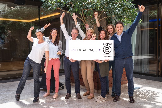 Quadpack awarded B Corp certification