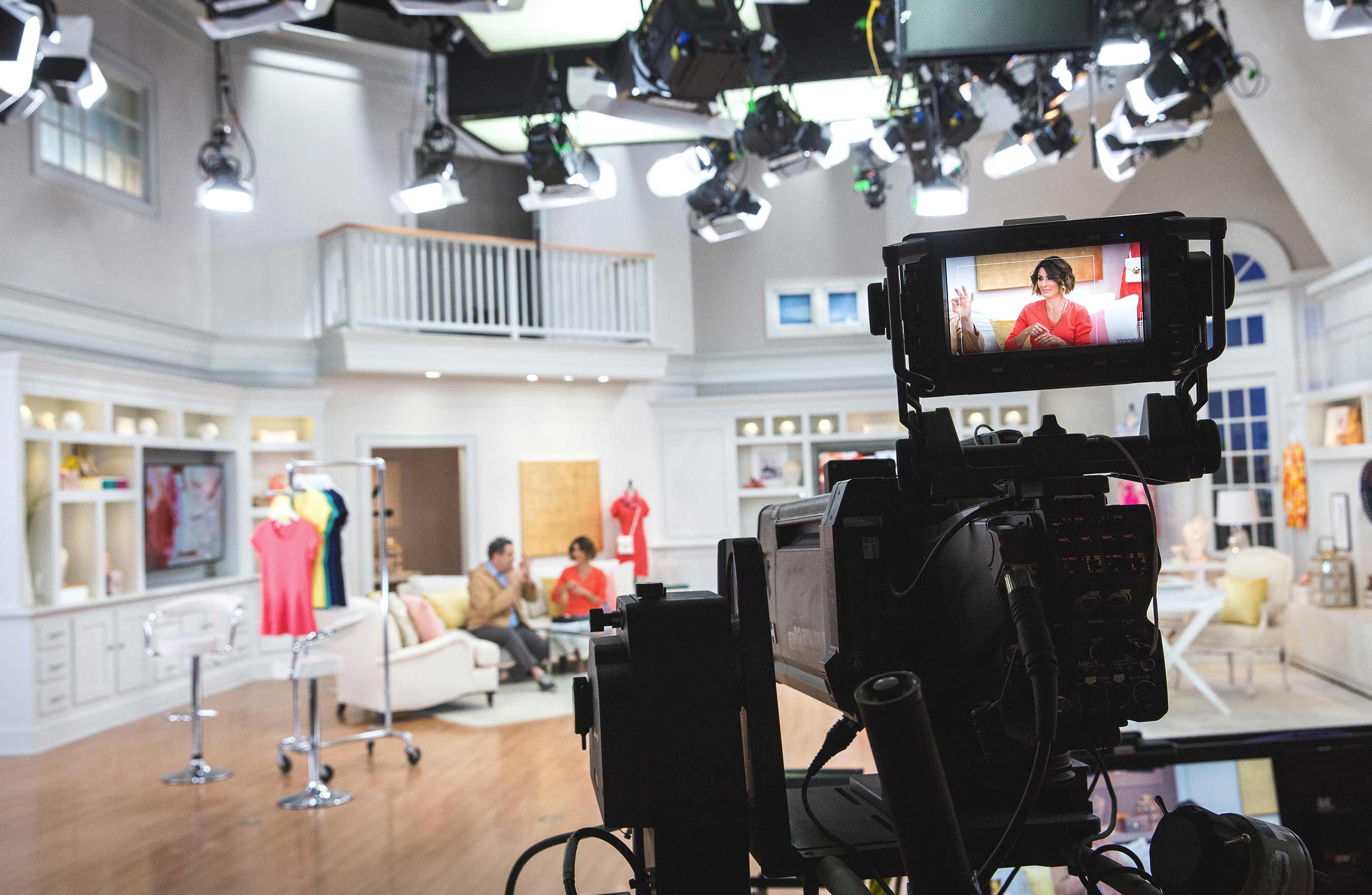 Inside a QVC studio (Image credit: QVC Group)