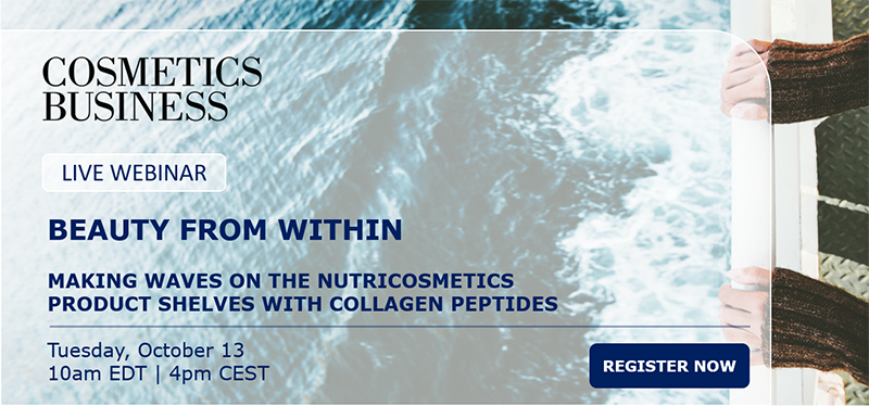 Register to webinar to be the first to know: Exclusive pre-launch of new collagen peptide product from marine source
