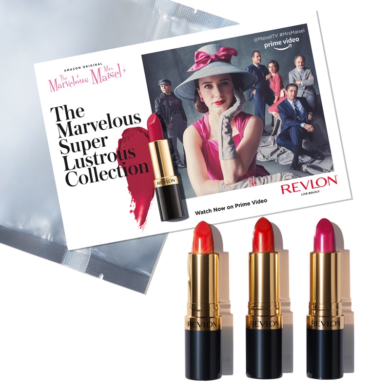 Revlon reignites hype around 50s lipstick shades with Amazon Original TV campaign

