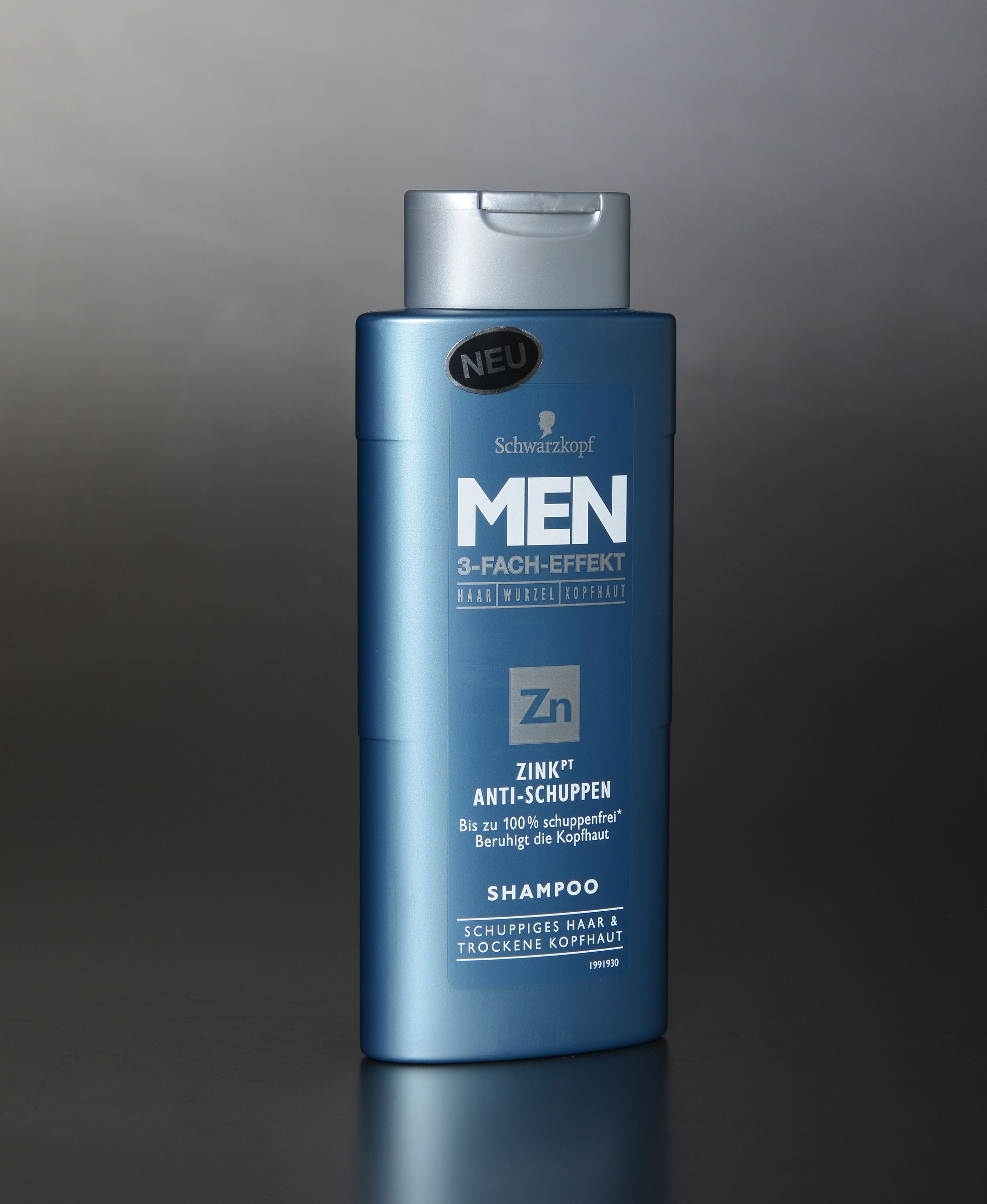 Tarief soep zadel RPC creates more for men with new shampoo bottle