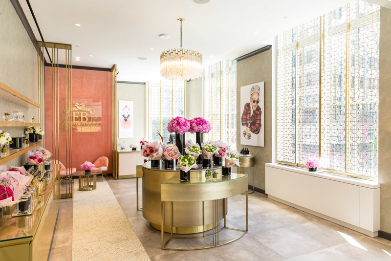 The new beauty floor will now be selling flowers alongside fragrances