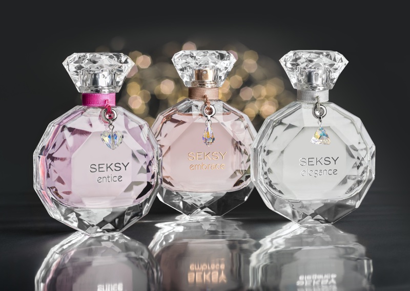 SEKSY Beauty reveals debut fragrance collection with Swarovski