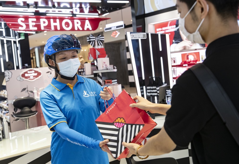 Sephora China collaborates with JDDJ on ‘onehour’ shopping service