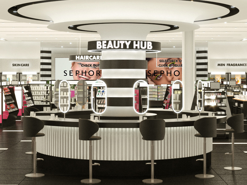 Sephora recently opened its debut bricks-and-mortar store in the UK
