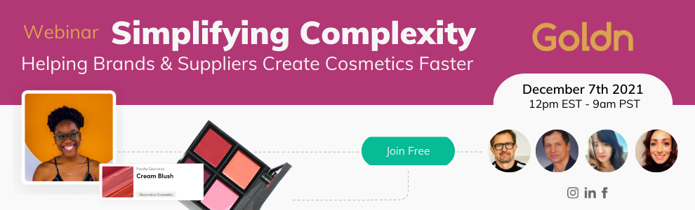 Simplifying Complexity Webinar: Helping Brands & Suppliers Create Cosmetics Faster 