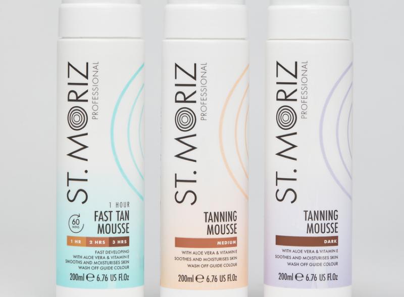 St. Moriz gets packaging glow up from The Label Makers