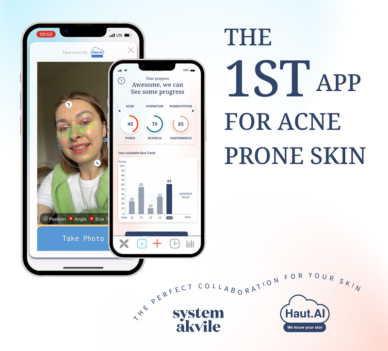 System Akvile and Haut.AI: breaking the stigma of beauty and healthcare with AI-powered personalisation and a new approach to acne