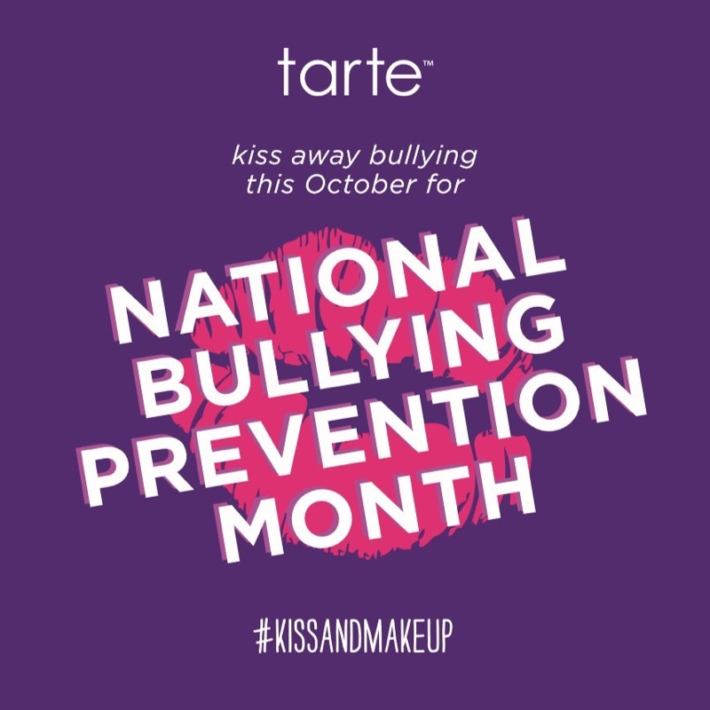 Tarte Cosmetics tackles anti bullying with help from social media influencers