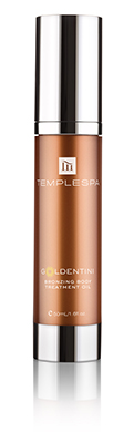 Temple Spa adds radiance to skin with Goldentini Bronzing Oil
