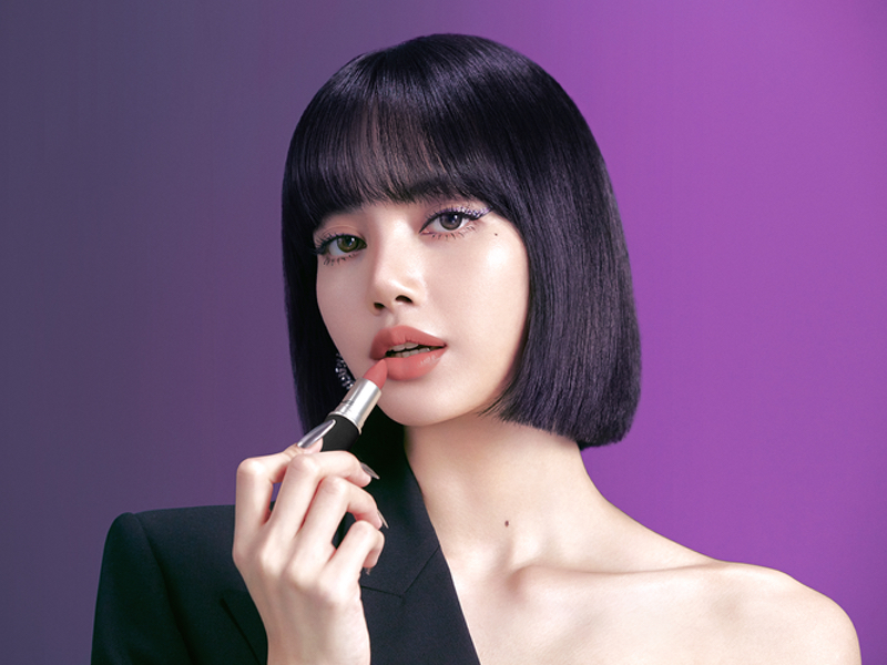 K-pop superstars, such as BlackPink Lisa, as now fronting global campaigns (Image: MAC Cosmetics)