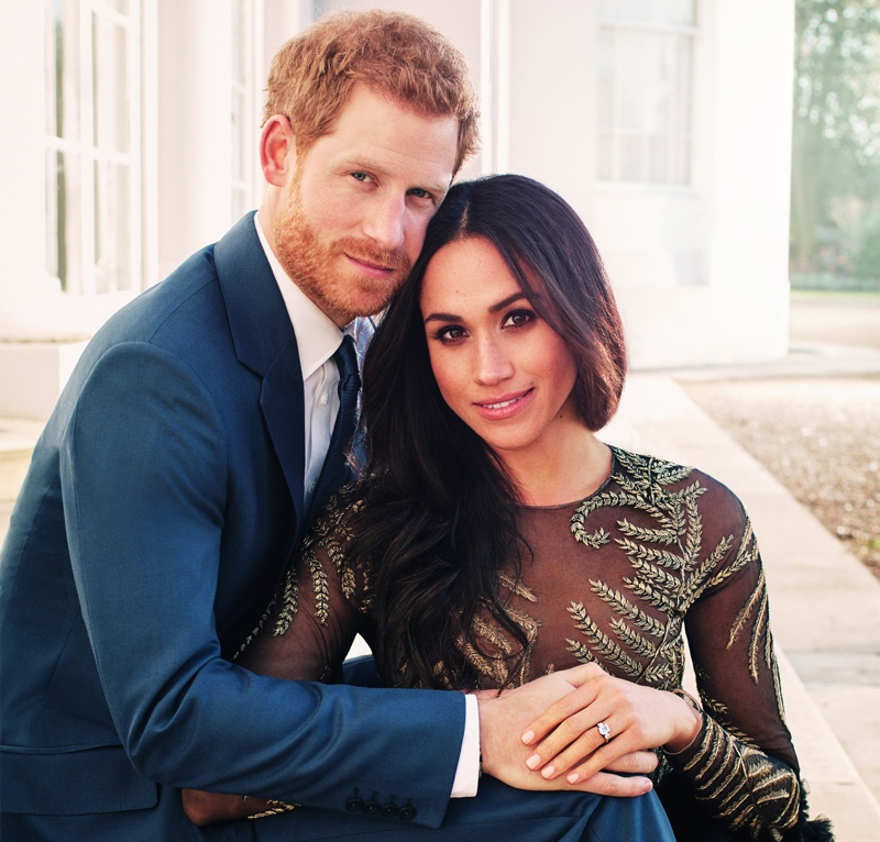 Prince Harry and Meghan's engagement photo by Alexi Lubomirski was released in December 2017  Instagram/@kensingtonroyal 