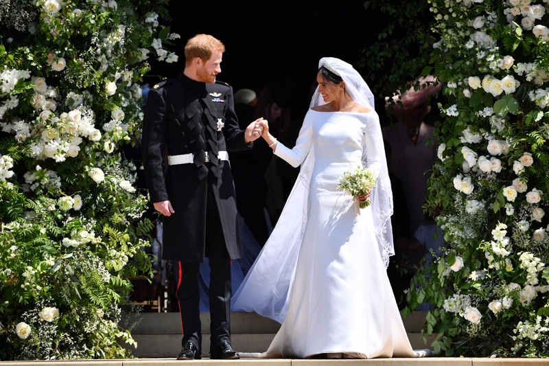 The couple wed in May 2018