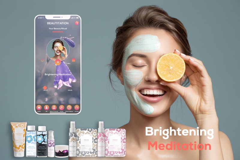 This beauty company has launched a new meditation app to soothe skin woes