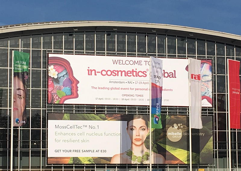 Trend-led skin care ingredients from in-cosmetics Global 2018
