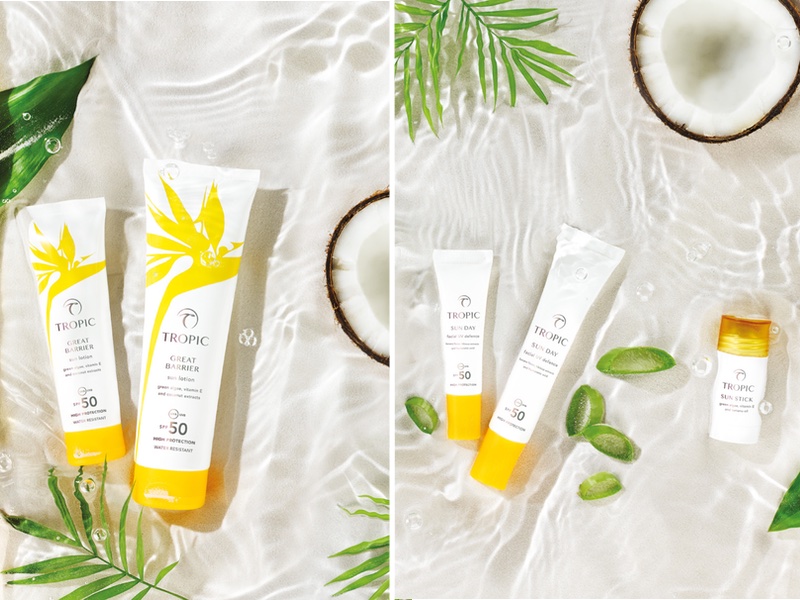 Tropic drives sustainable beauty with reef-friendly sunscreen line