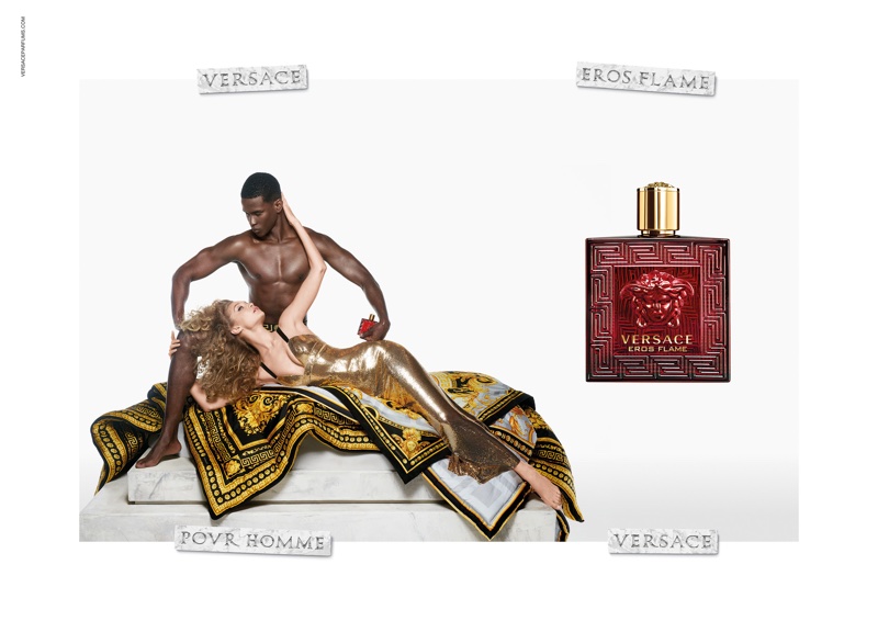 Versace channels the god of love with latest male fragrance release
