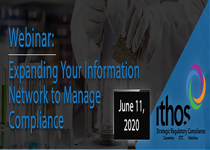 Webinar: Expanding your information network to manage compliance
