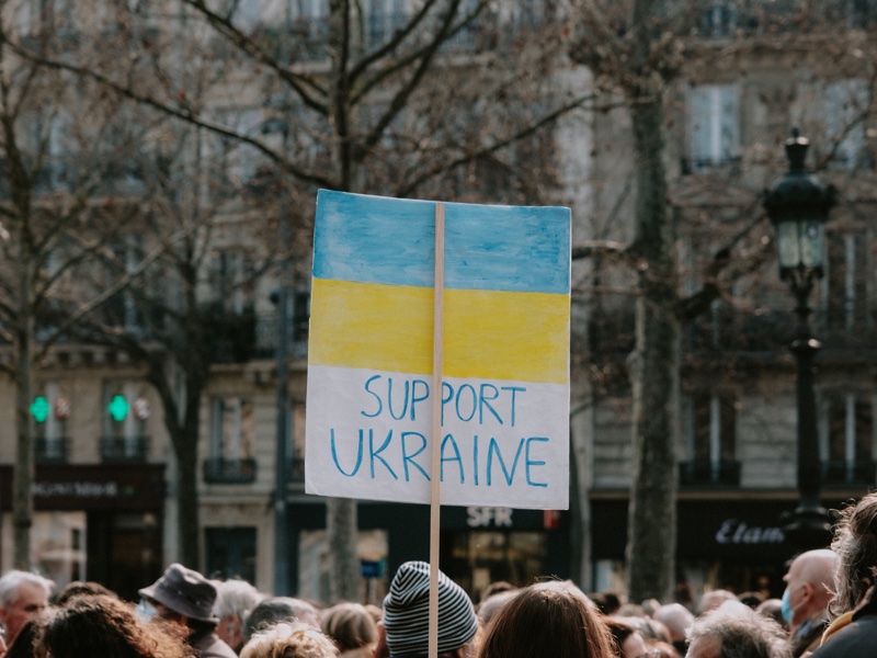A host of beauty names have publicly shown their support for Ukraine