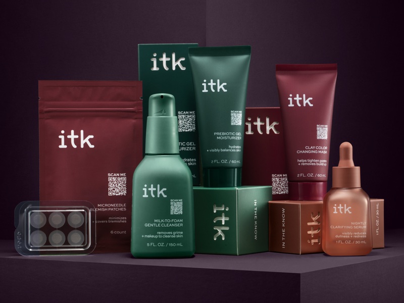 <i>itk is launching with 15 skus for a wide range of skin types and needs</i>