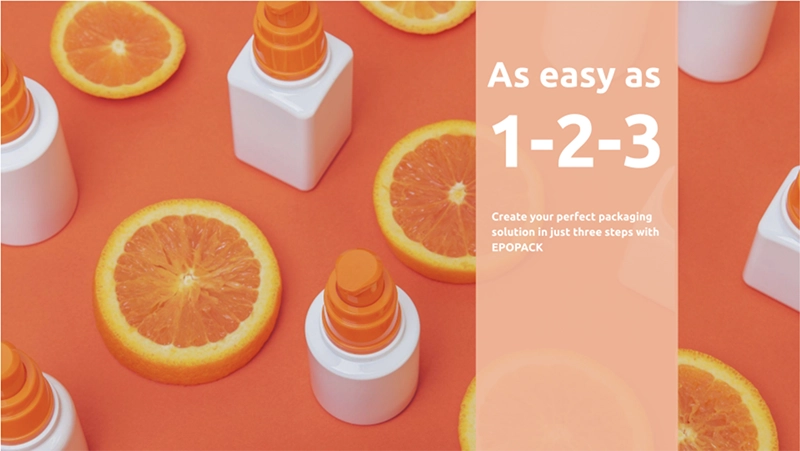 As easy as 1-2-3: create a perfect packaging for your product in just three simple steps!