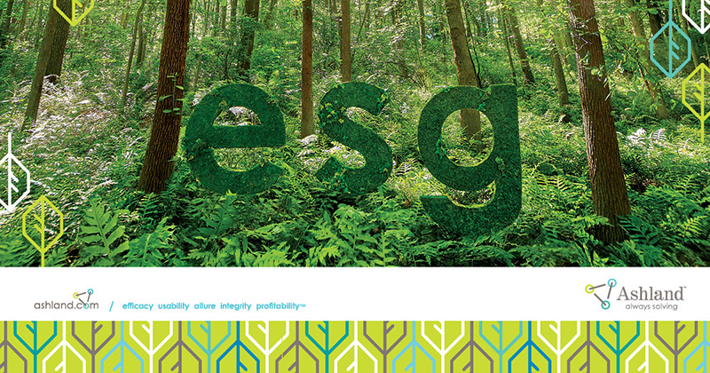 Ashland launches 2021 Environment, Social and Governance Report in preparation for releasing Science Based Targets for UN Compact