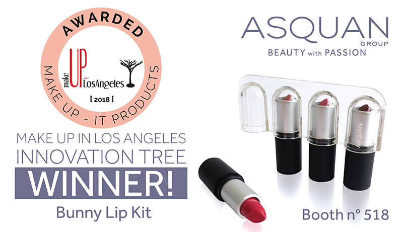 Asquan Group back to MakeUp in LA with the Innovation Tree winner