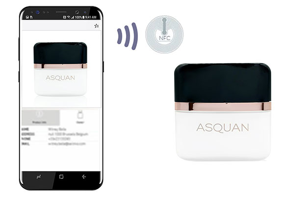 Asquan Group wins at Cosmoprof with innovative NFC Technology 