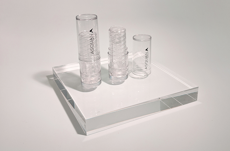Asquan's latest mono material lipstick packaging