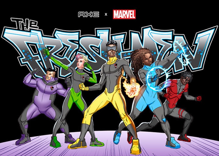 AXE encourages confidence in teens with new Marvel film
