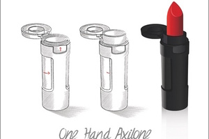 Axilone offers consumers simpler lipstick with One Hand