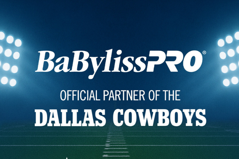 BaBylissPRO named official styling and barber tools partner of the Dallas Cowboys