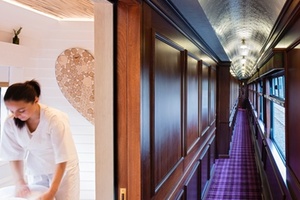 Bamford has become the UK's first luxury spa onboard a train 