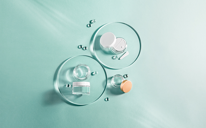 Baralan introduces new series of glass jars for skin care products