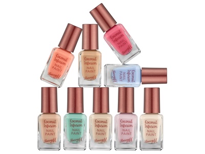 Barry M launches coconut-infused nail polishes