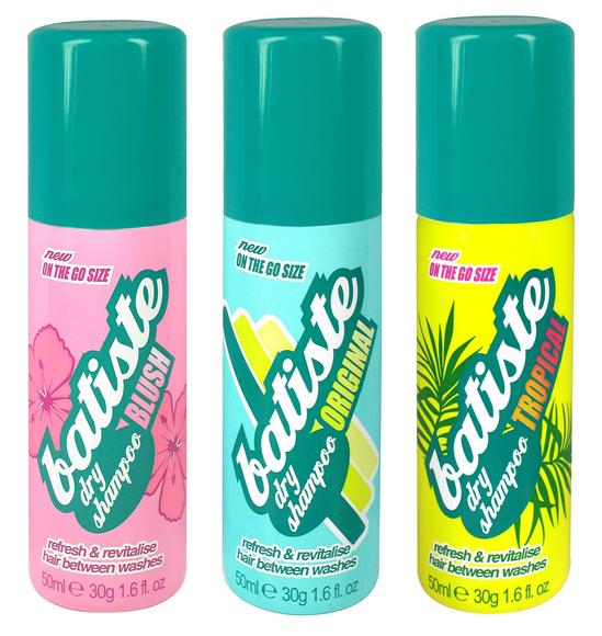 Batiste shrinks its dry shampoo