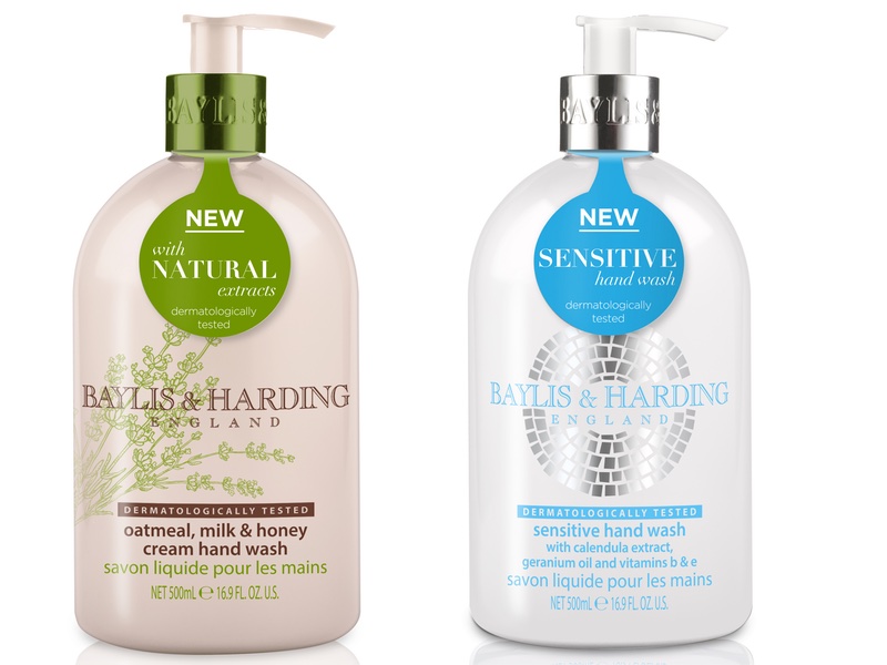 Baylis & Harding debut sensitive hand wash range 