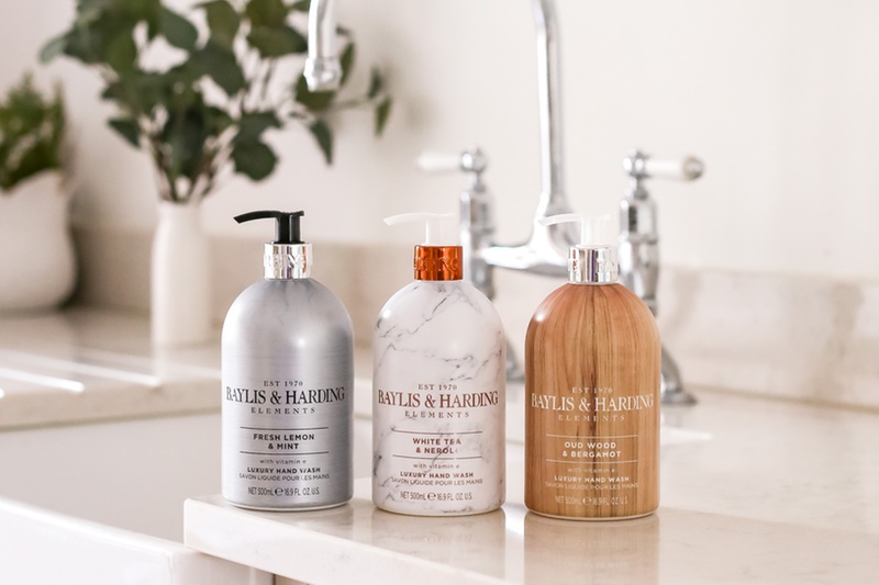 Baylis & Harding embraces interior design for new hand wash range