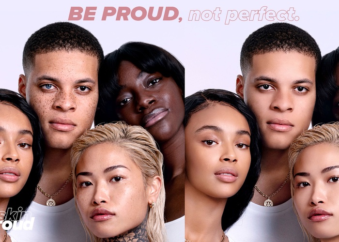 Be proud, not perfect: Skin Proud backs to end ‘dangerous’ retouching in adverts 
