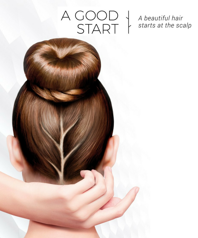 Beautiful hair starts at the scalp