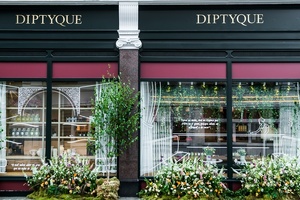 Beauty brands transform shop fronts into film-inspired floral displays for Chelsea in Bloom